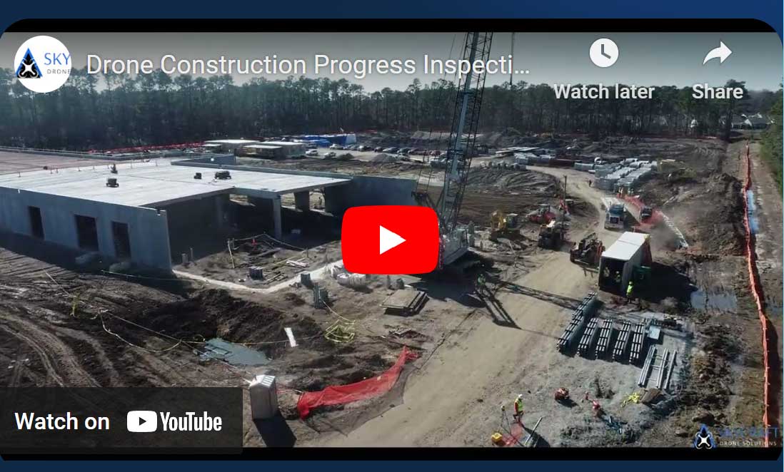 Drone Construction Progress Inspection Video